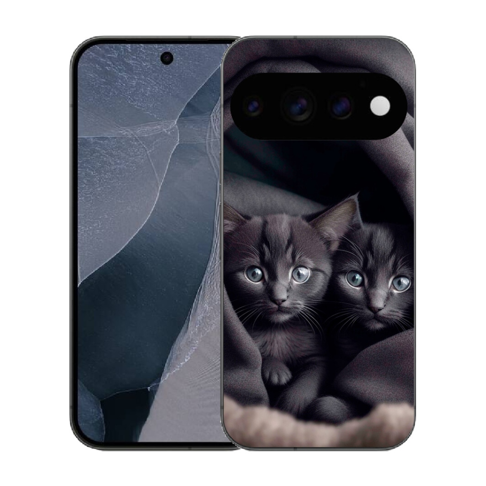 mmCase gél tok a Google Pixel 11 Pro-hoz – macska-duó