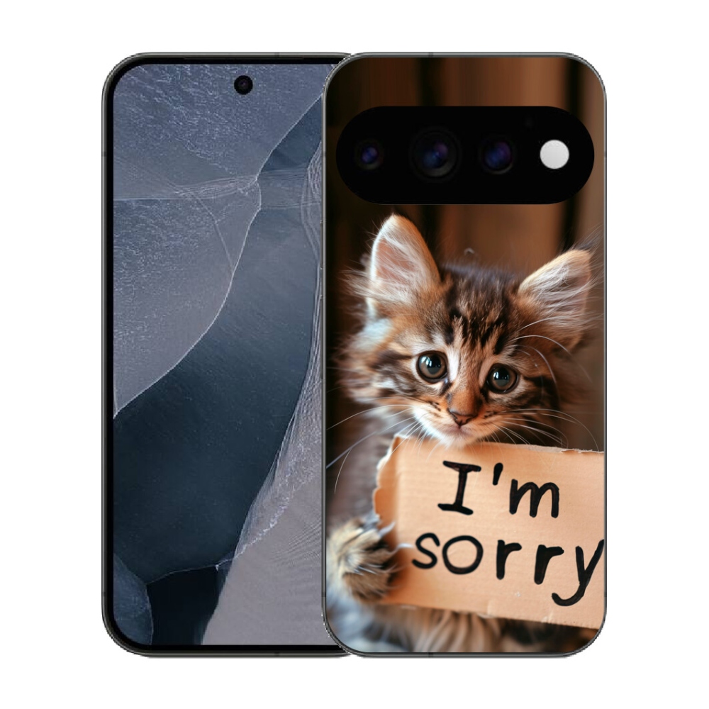 mmCase gél tok a Google Pixel 11 Pro-hoz – macskás mintával
