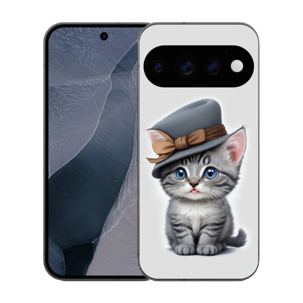 mmCase gél tok a Google Pixel 11 Pro-hoz – kalapos cica