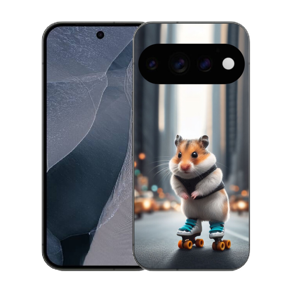 mmCase géltok a Google Pixel 11 Pro-hoz – görkorcsolyás hörcsög
