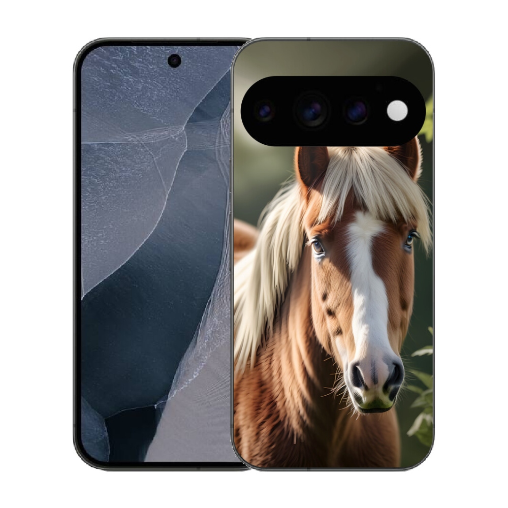 mmCase gél tok a Google Pixel 11 Pro-hoz – világos sörényű ló