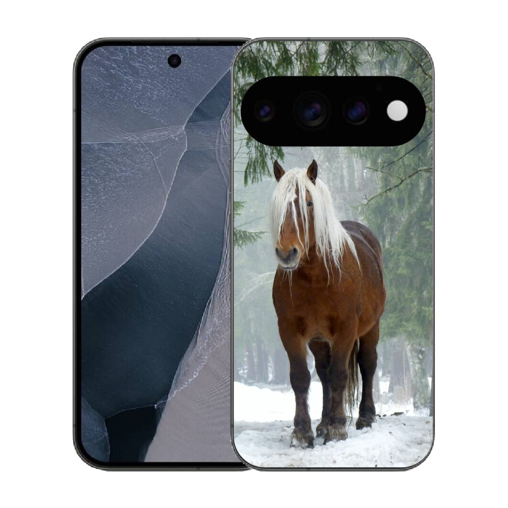 mmCase géltok a Google Pixel 11 Pro-hoz – ló az erdőben
