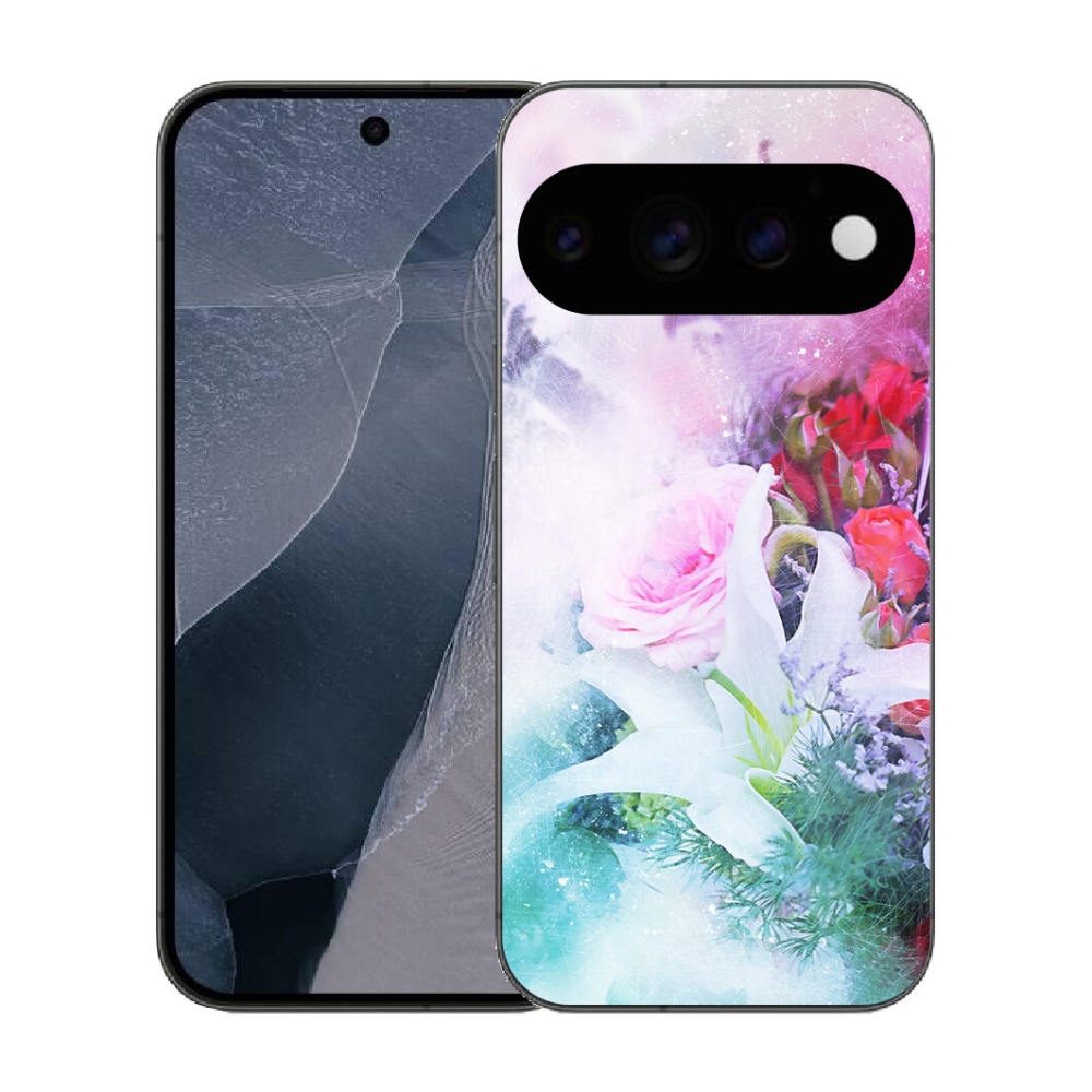 mmCase gél tok a Google Pixel 11 Pro-hoz – virágok 4