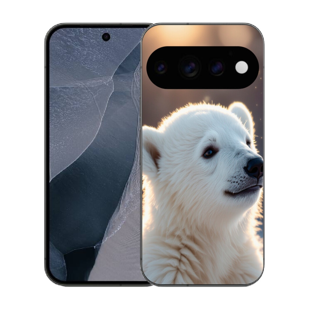 mmCase gél tok a Google Pixel 11 Pro-hoz – jegesmedve