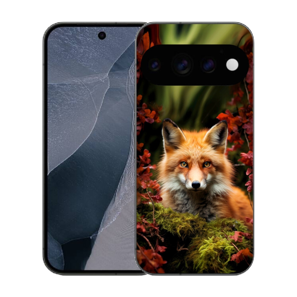 mmCase gél tok a Google Pixel 11 Pro-hoz – róka az erdőben