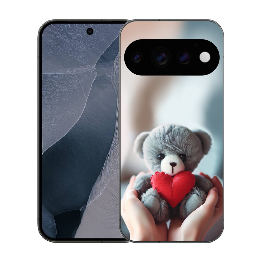 mmCase gél tok a Google Pixel 11 Pro-hoz – mackó a szerelmeseknek