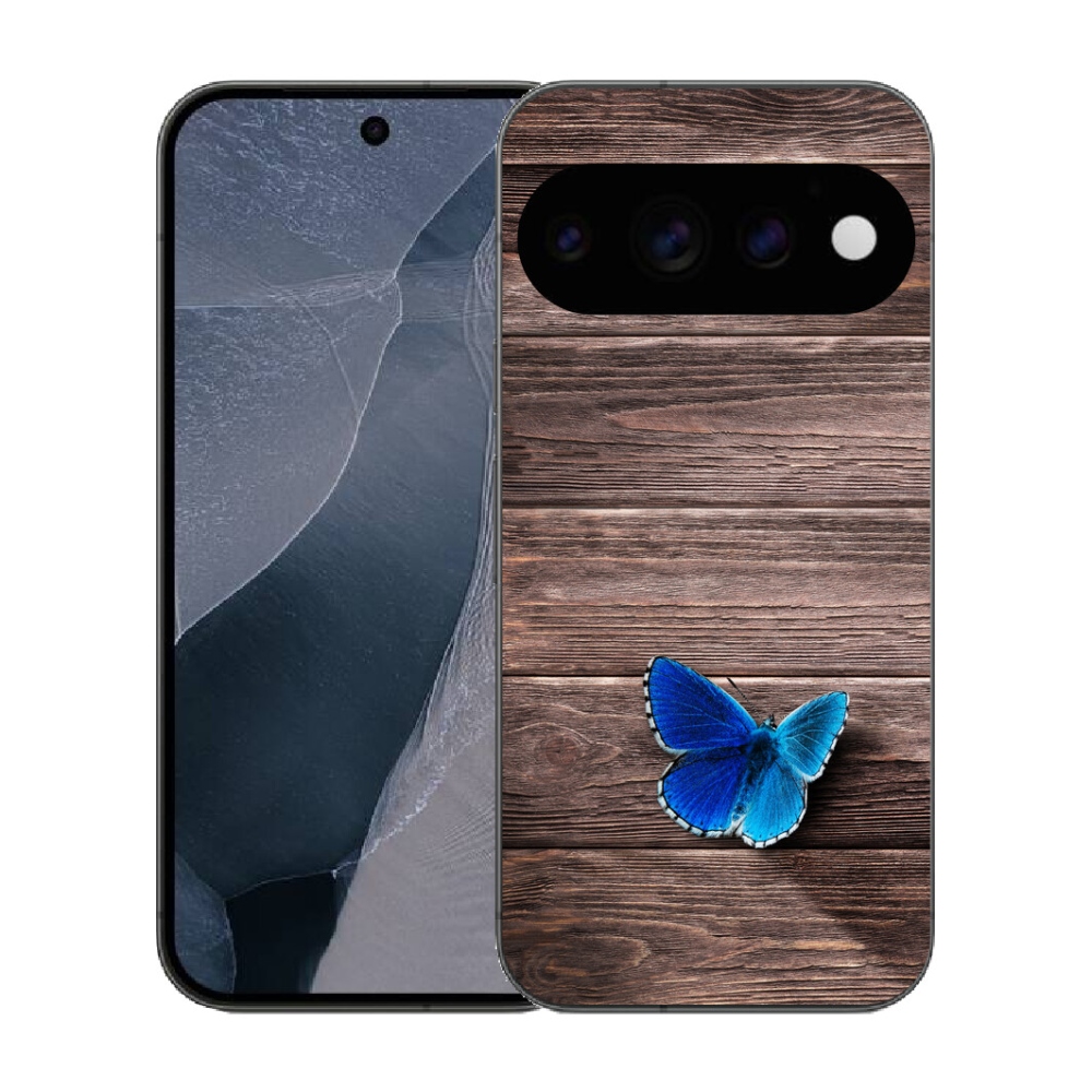 mmCase gél tok a Google Pixel 11 Pro-hoz – kék pillangó 1