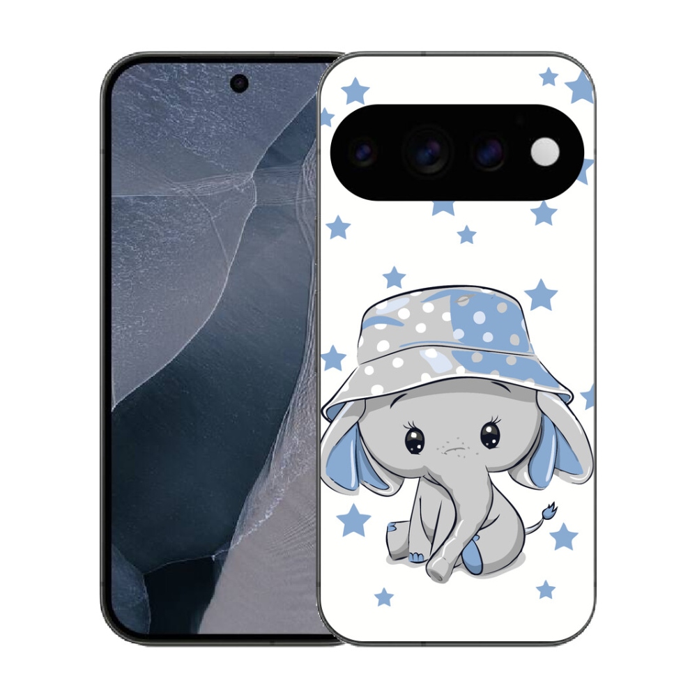 mmCase gél tok a Google Pixel 11 Pro-hoz – kék elefánt