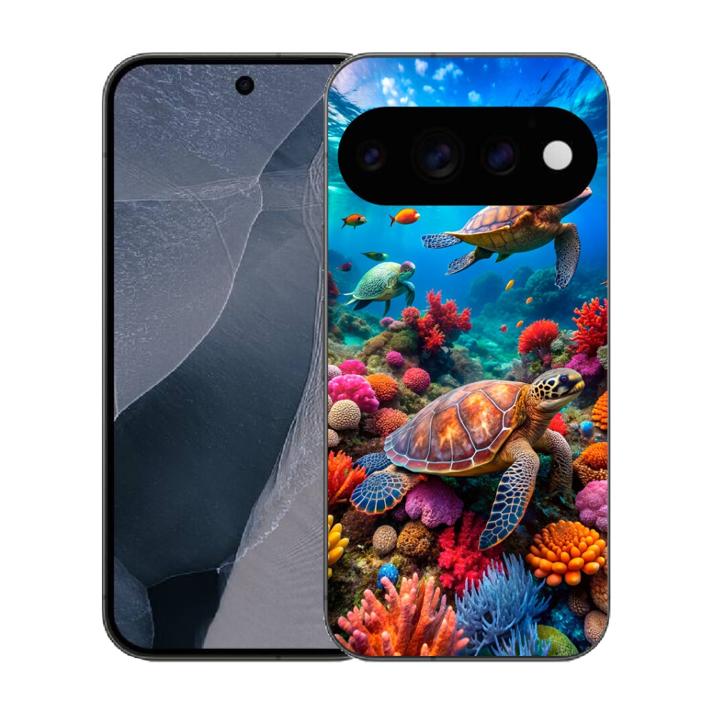 mmCase gél tok a Google Pixel 11 Pro-hoz – Tengeri világ 2