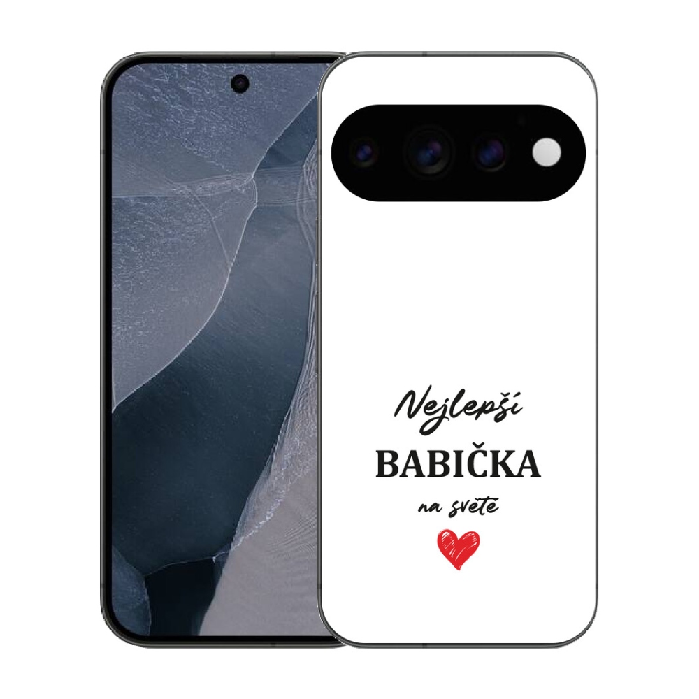mmCase gél tok a Google Pixel 11 Pro-hoz – a legjobb „nagymama” 1 fehér háttérrel