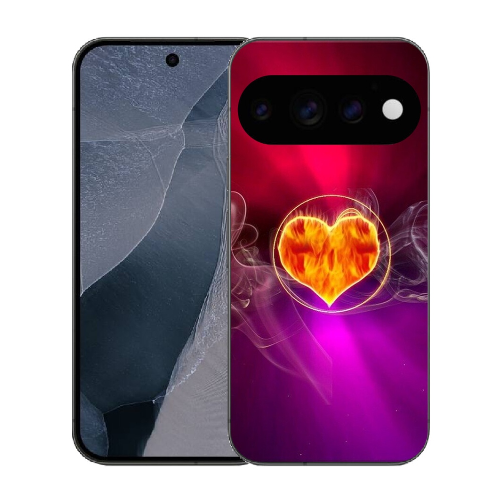 mmCase gél tok a Google Pixel 11 Pro-hoz – tüzes szív