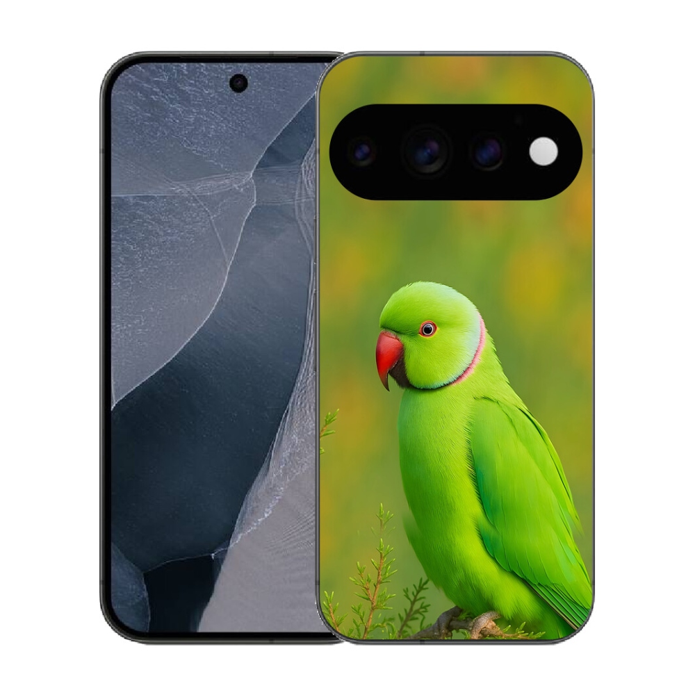 mmCase gél tok a Google Pixel 11 Pro-hoz – alexandri papagáj 2