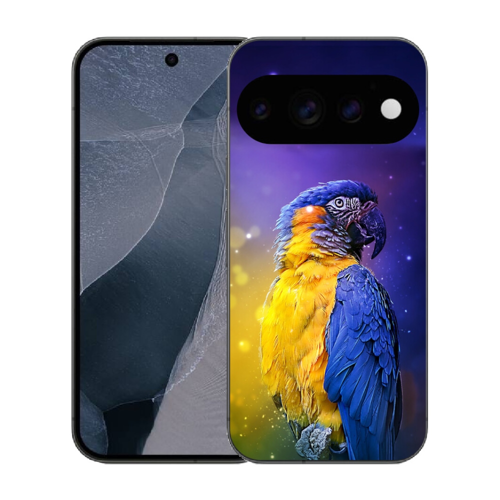 mmCase gél tok a Google Pixel 11 Pro-hoz – ara papagáj 1