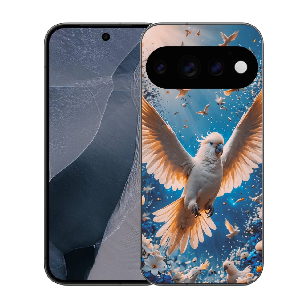 mmCase gél tok a Google Pixel 11 Pro-hoz – kakadu papagáj