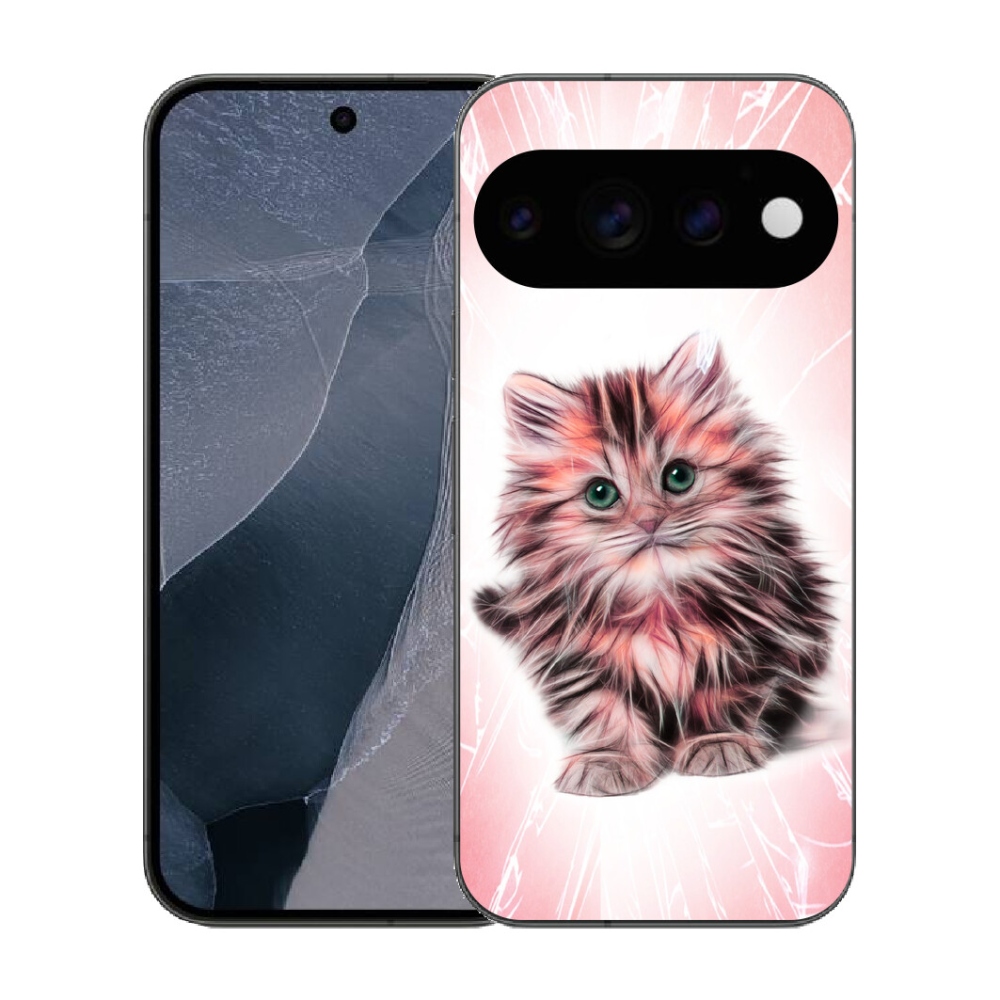 mmCase gél tok a Google Pixel 11 Pro-hoz – aranyos cica