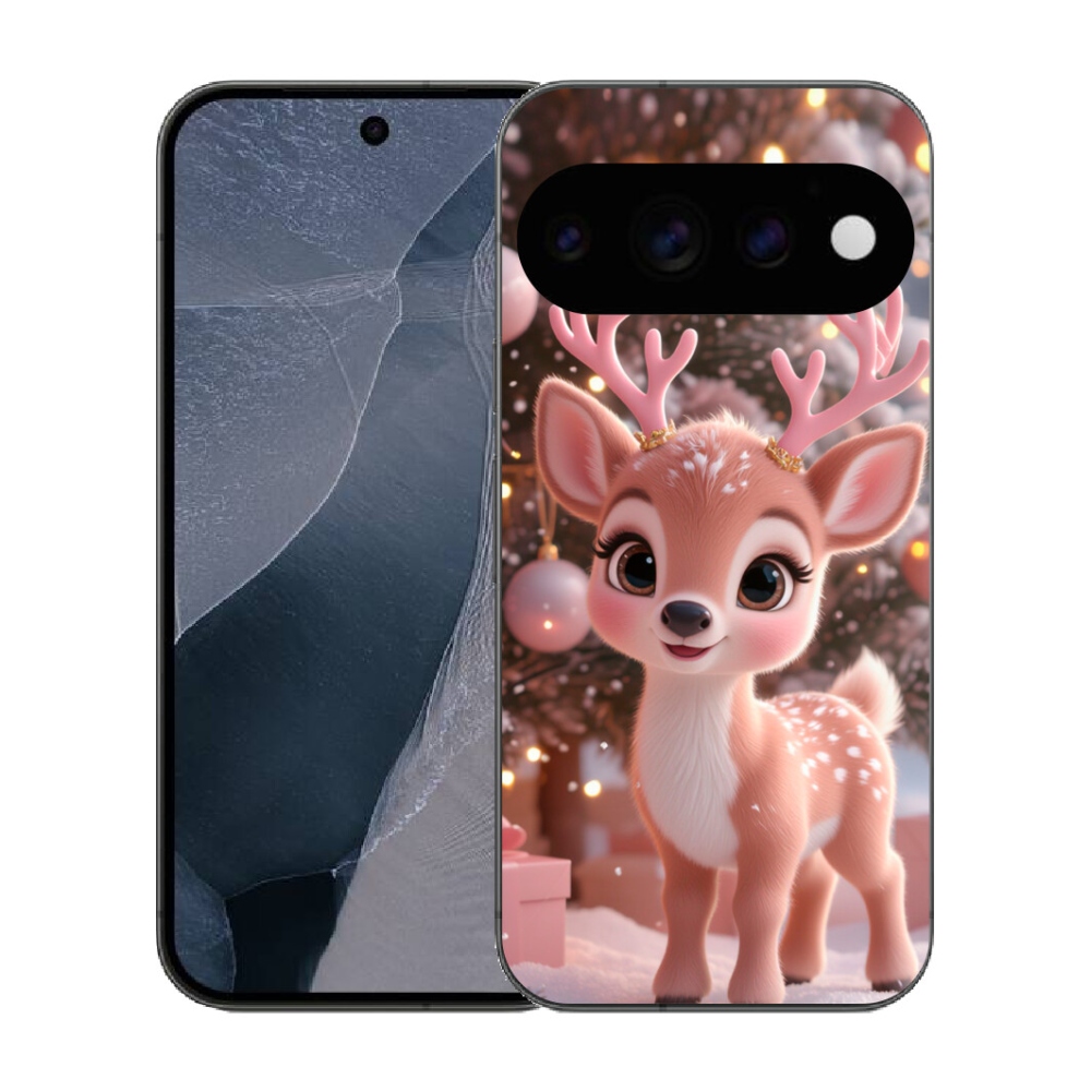 mmCase gél tok a Google Pixel 11 Pro-hoz – aranyos rénszarvas