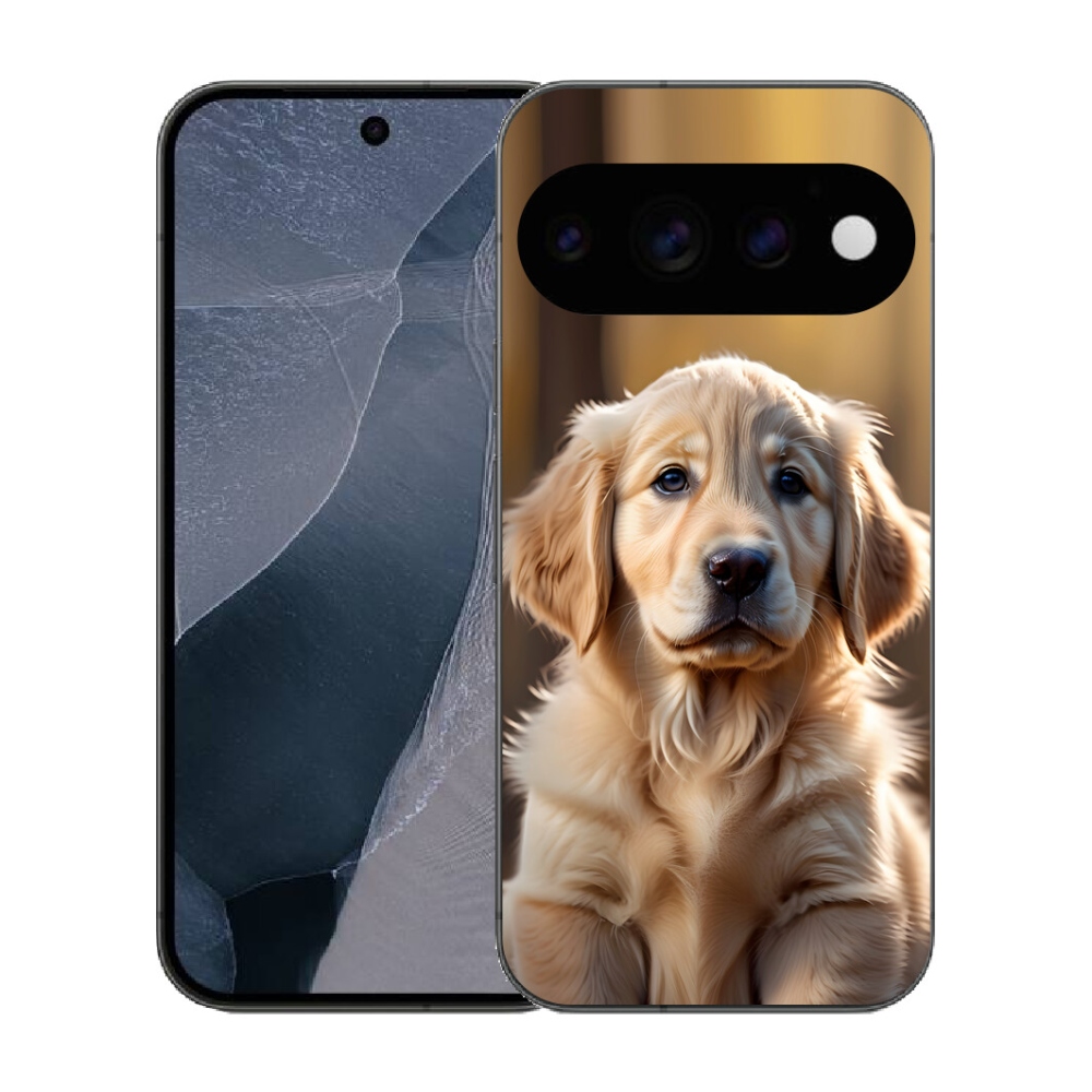 mmCase gél tok a Google Pixel 11 Pro-hoz – aranyos arany retriever