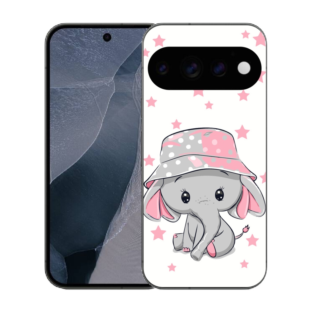 mmCase gél tok a Google Pixel 11 Pro-hoz – rózsaszín elefánt