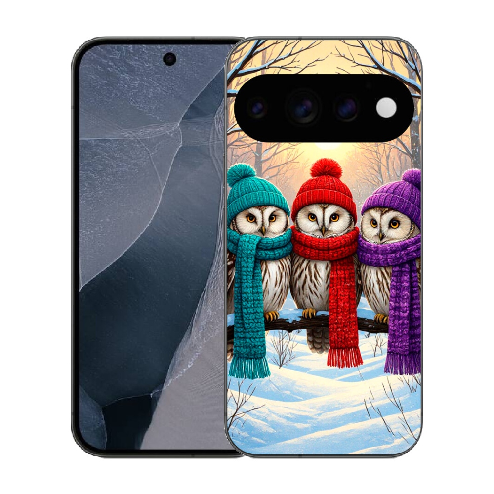 mmCase gél tok a Google Pixel 11 Pro-hoz – baglyos barátok