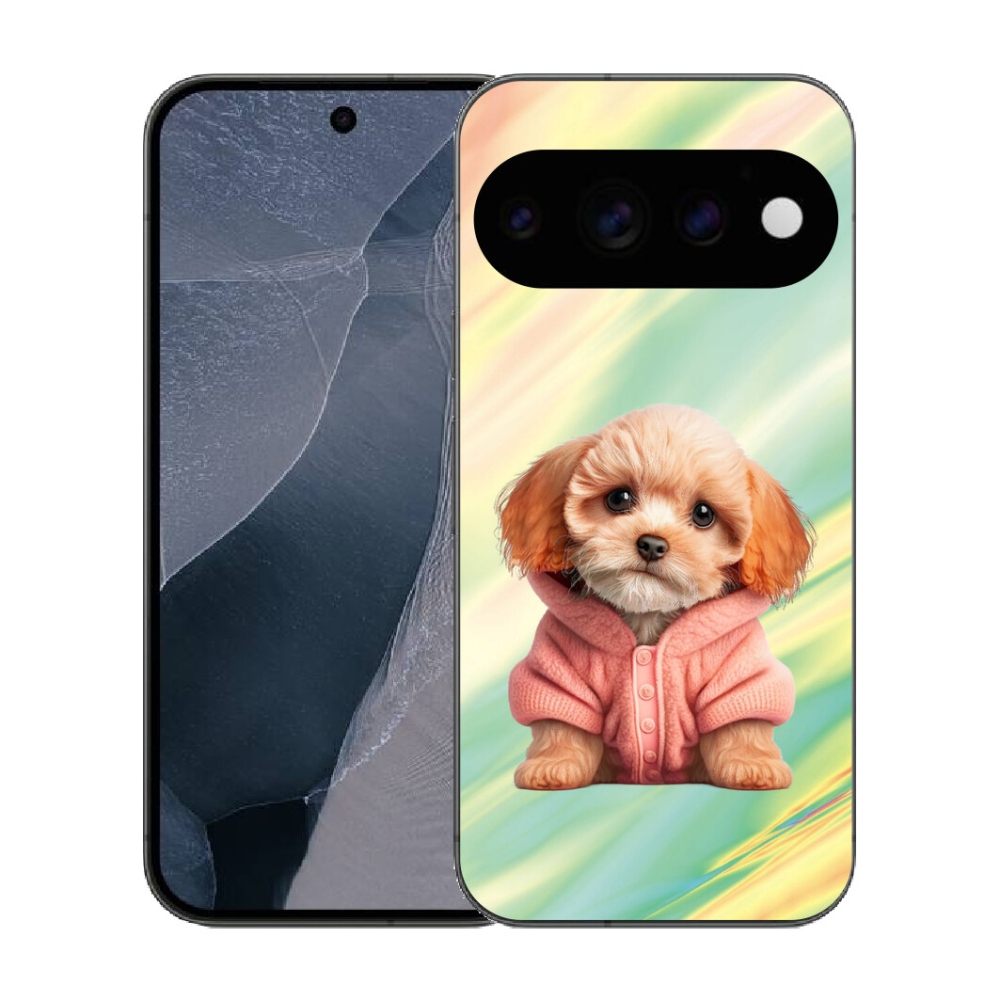 mmCase gél tok a Google Pixel 11 Pro-hoz – pulóveres kiskutya