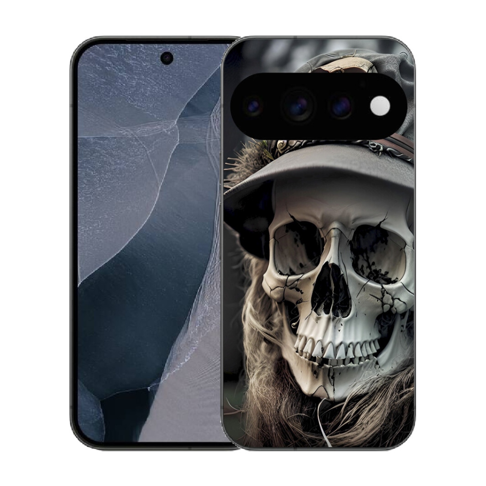 mmCase gél tok a Google Pixel 11 Pro-hoz – sötét koponya