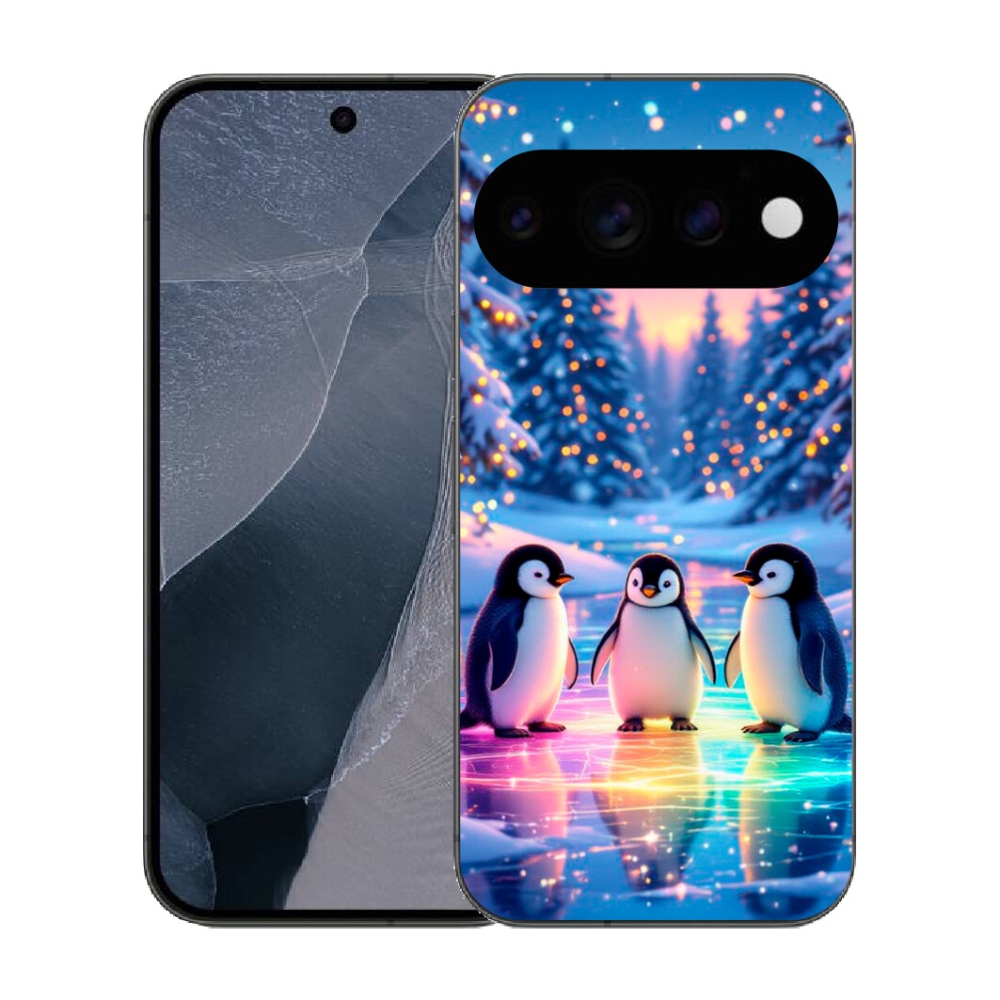 mmCase gél tok a Google Pixel 11 Pro-hoz – pingvinek