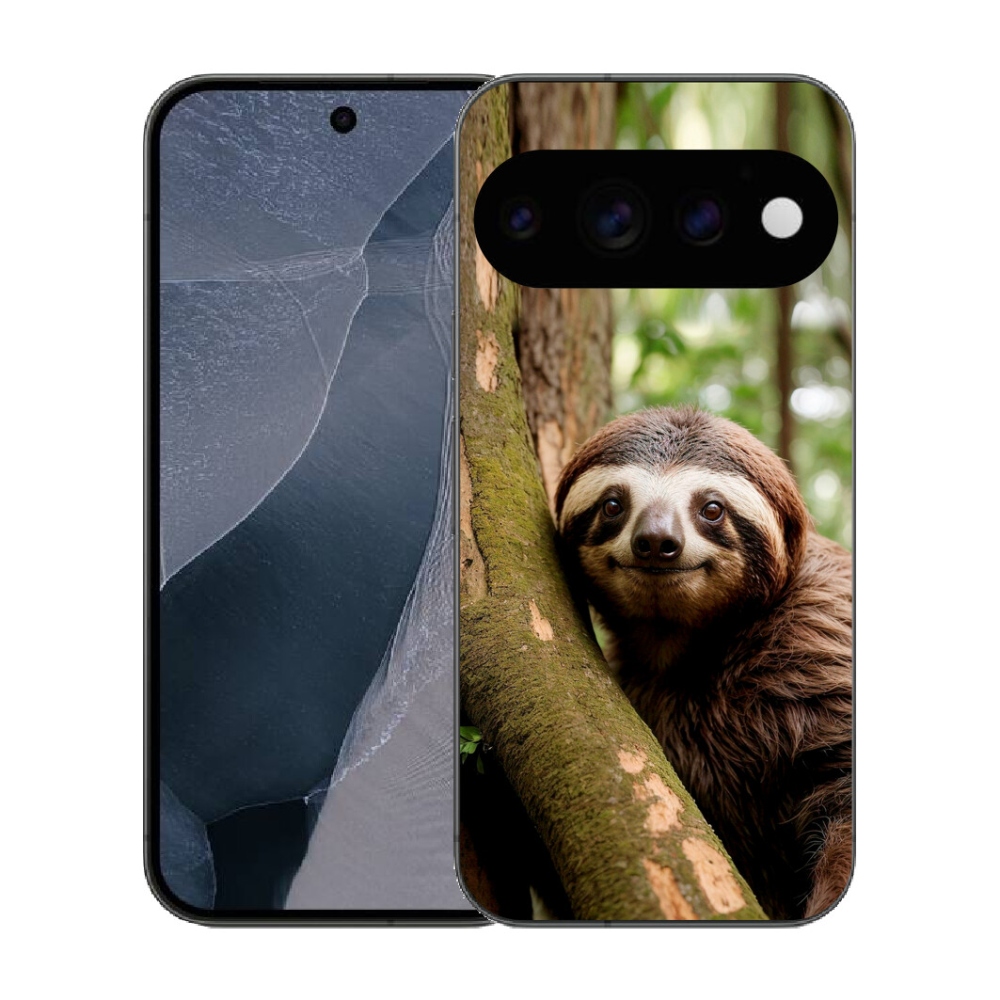 mmCase gél tok a Google Pixel 11 Pro-hoz – mosolygós lajhár