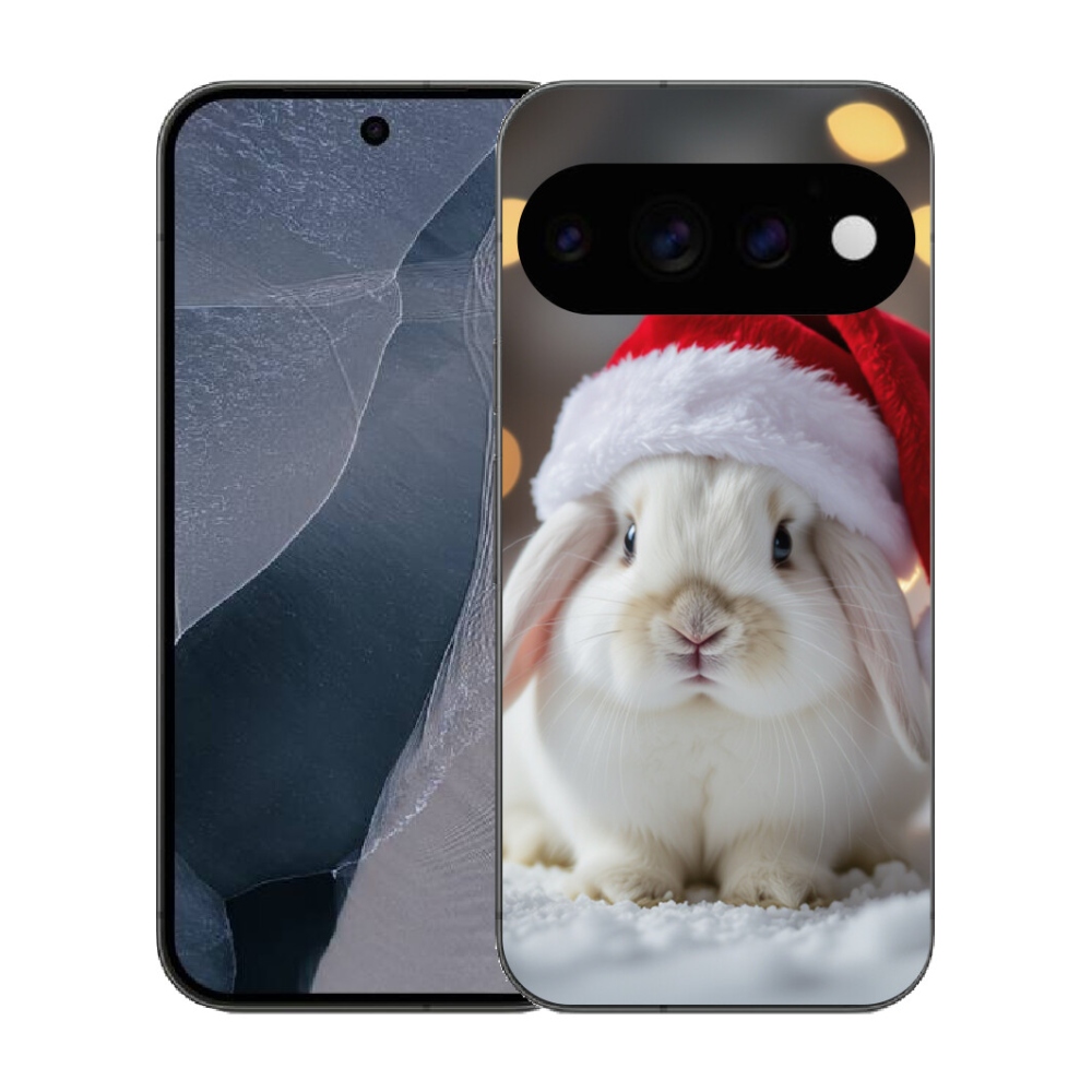 mmCase gél tok a Google Pixel 11 Pro-hoz – karácsonyi nyuszi