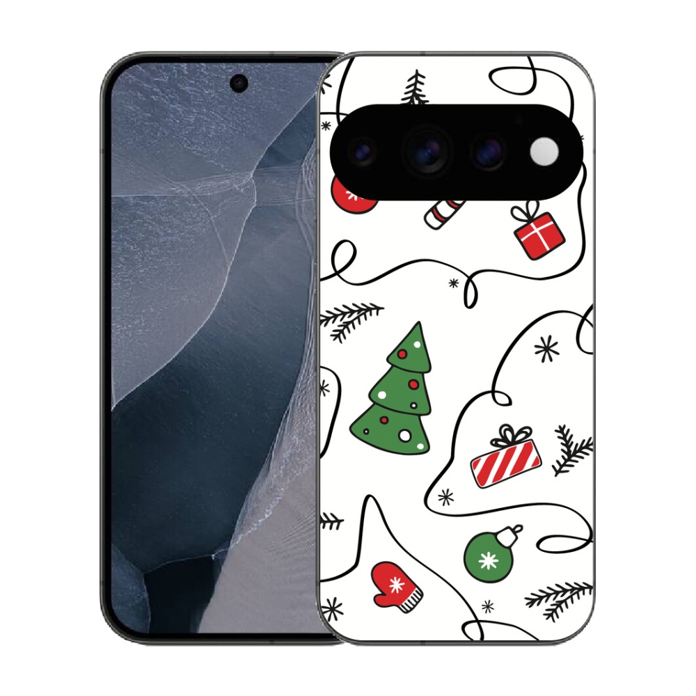 mmCase gél tok a Google Pixel 11 Pro-hoz – karácsonyi motívumokkal
