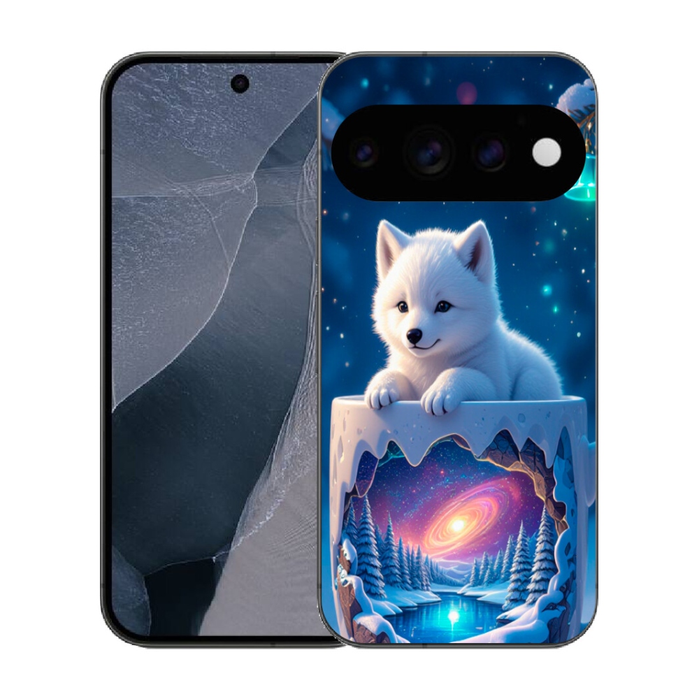 mmCase gél tok a Google Pixel 11 Pro-hoz – karácsonyi kiskutya