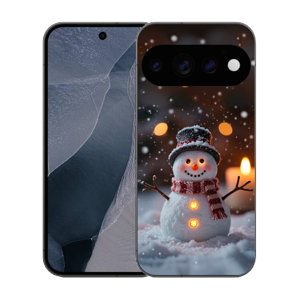 mmCase gél tok a Google Pixel 11 Pro-hoz – vidám hóember