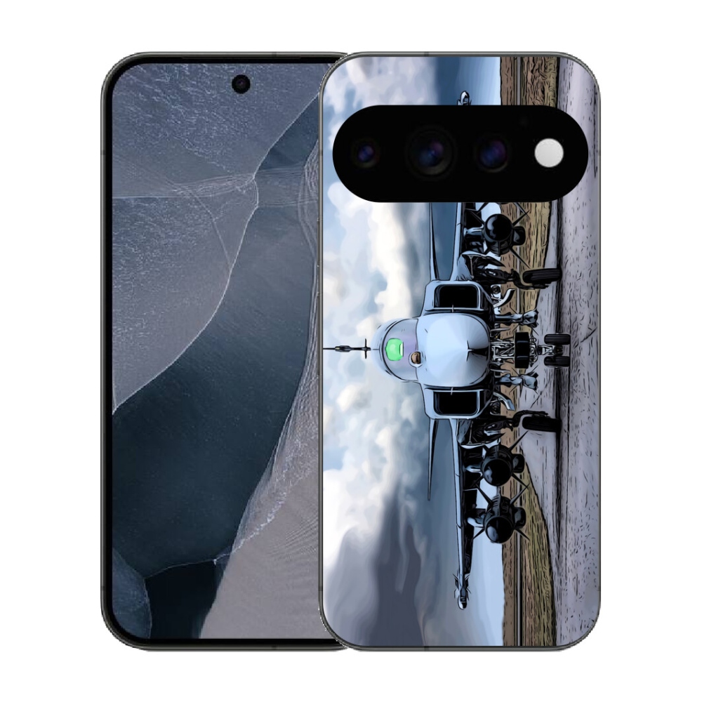 mmCase gél tok a Google Pixel 11 Pro-hoz – katonai repülőgép