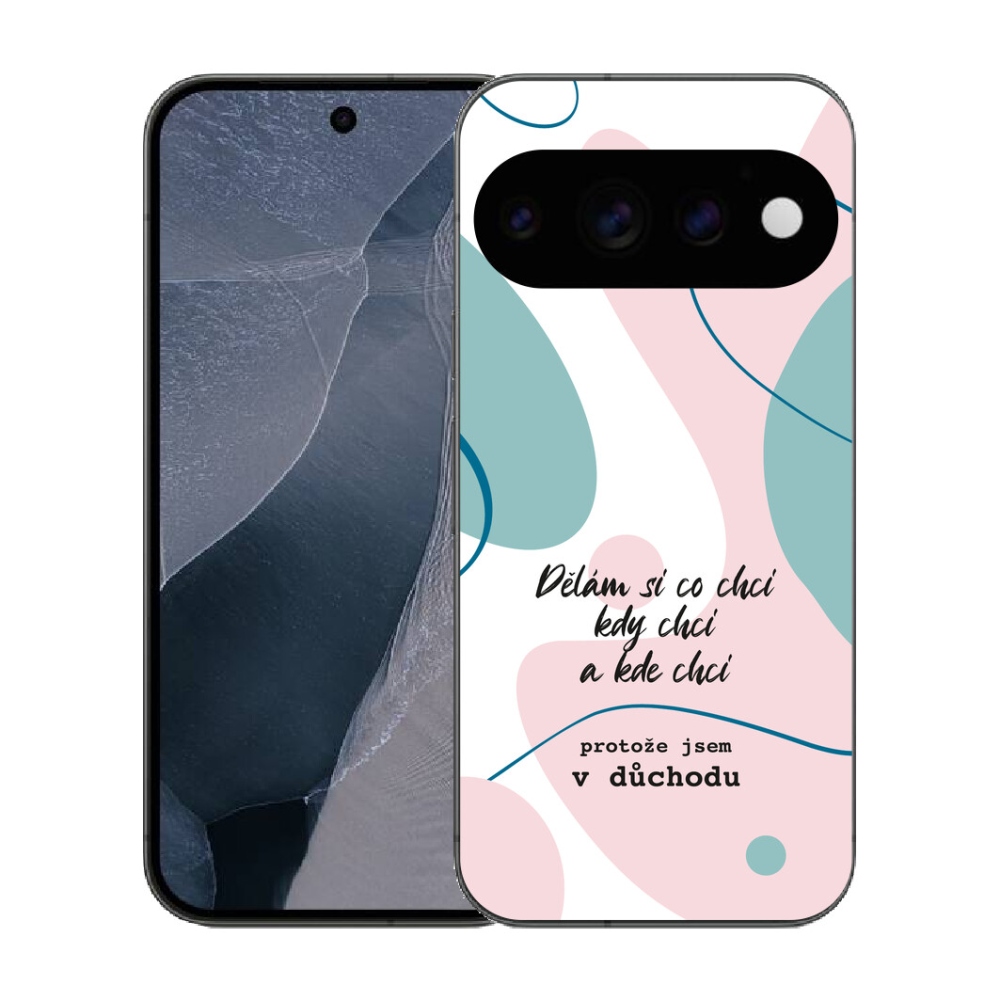 mmCase gél tok a Google Pixel 11 Pro-hoz – vicces felirat, 10 fehér háttér