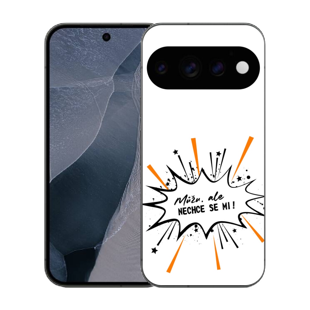 mmCase gél tok a Google Pixel 11 Pro-hoz – vicces felirat: 11, fehér háttérrel