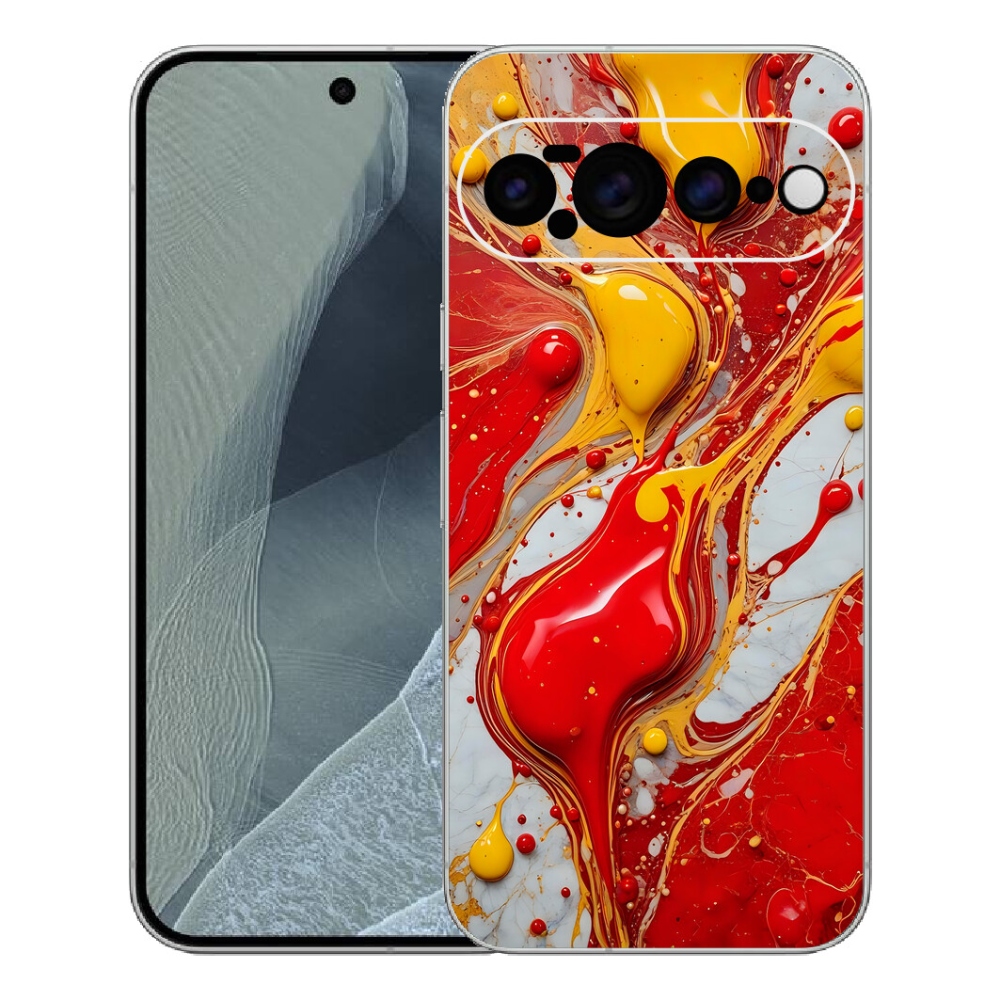 mmCase gél tok a Google Pixel 11 Pro XL-hez – absztrakt motívum 42