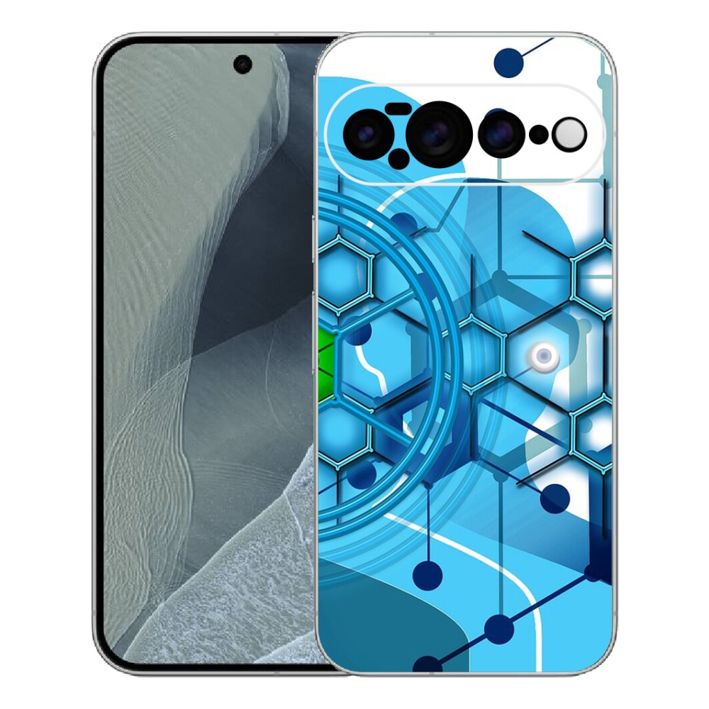 mmCase gél tok a Google Pixel 11 Pro XL-hez – absztrakt minta 2