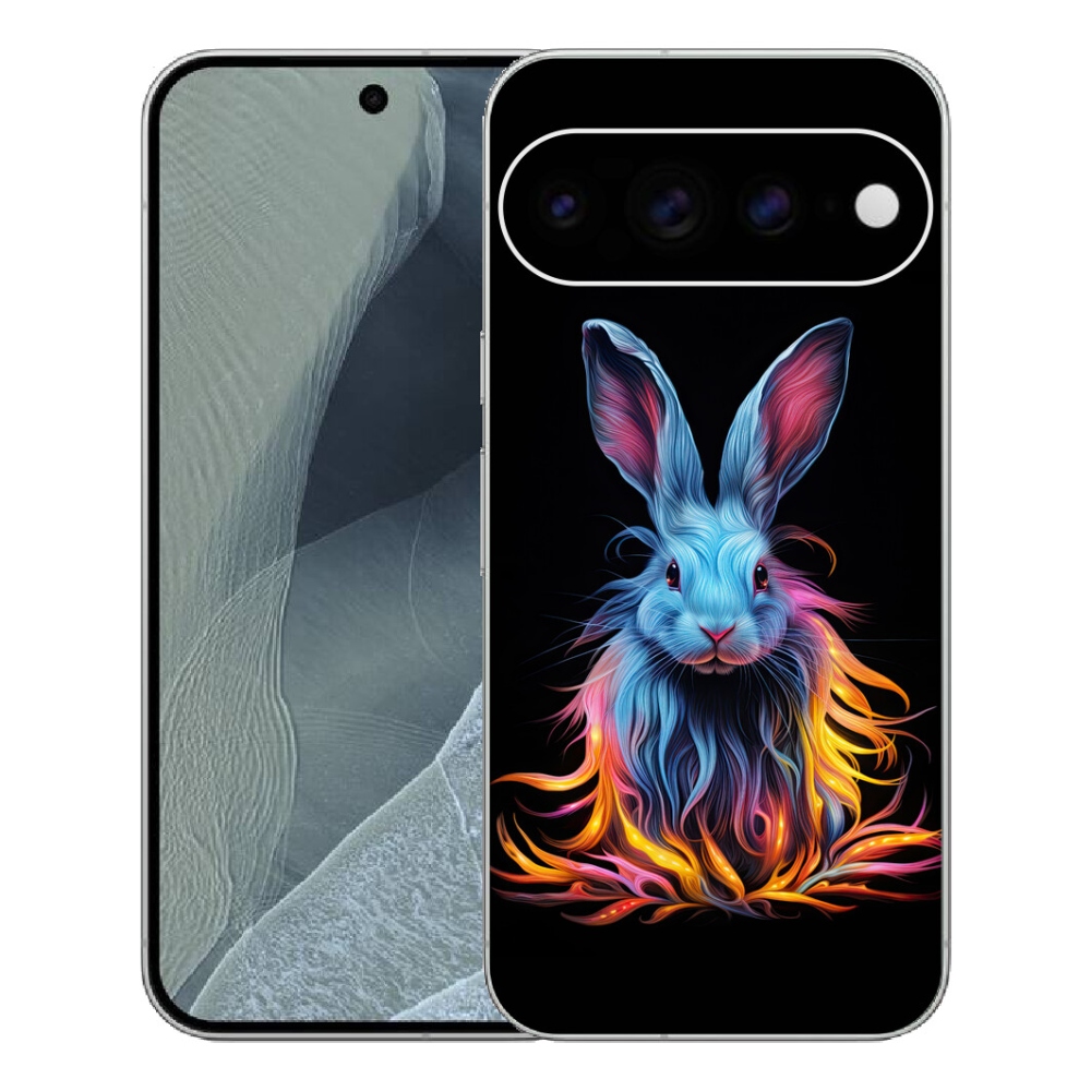mmCase gél tok a Google Pixel 11 Pro XL-hez – absztrakt nyúl