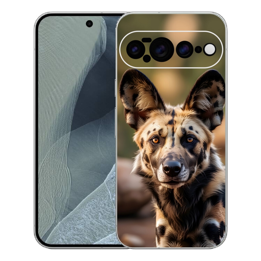 mmCase gél tok a Google Pixel 11 Pro XL-hez – afrikai vadkutya