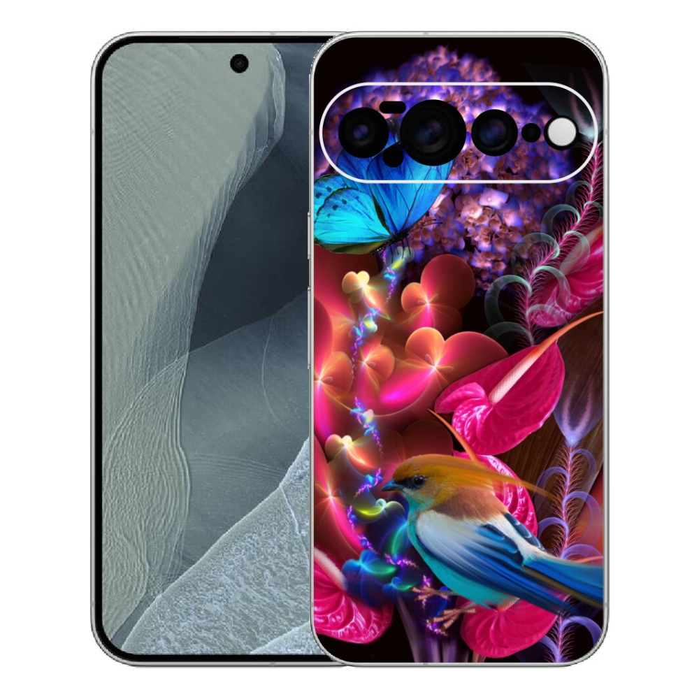 mmCase gél tok a Google Pixel 11 Pro XL-hez – színes virágok