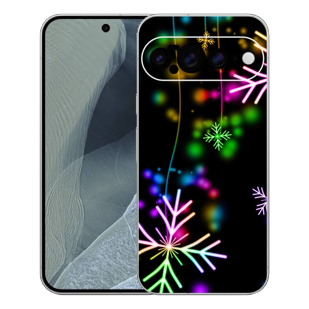 mmCase gél tok a Google Pixel 11 Pro XL-hez – színes hópelyhek