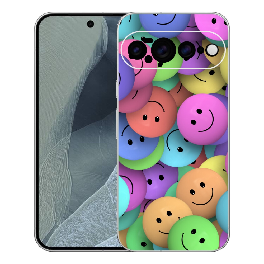mmCase gél tok a Google Pixel 11 Pro XL-hez – színes smiley-k