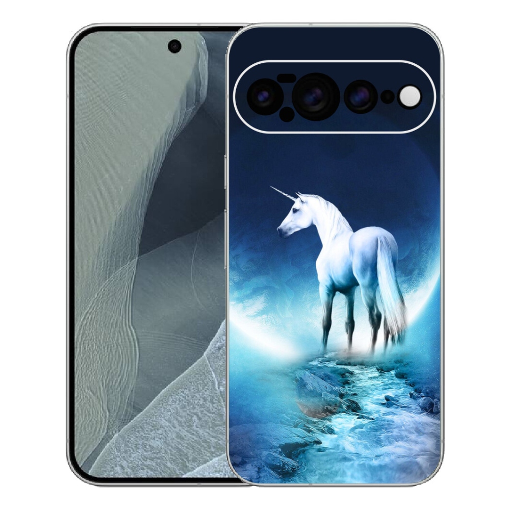 mmCase gél tok a Google Pixel 11 Pro XL-hez – fehér egyszarvú