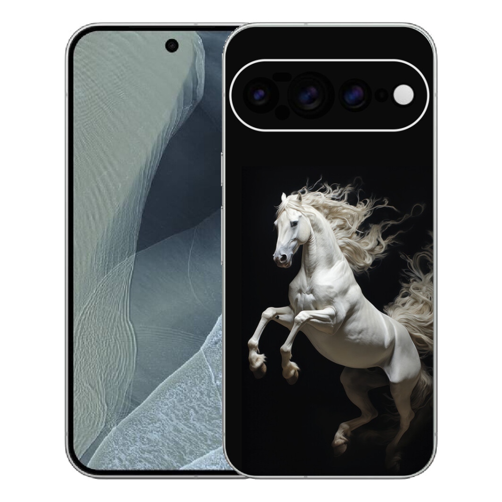 mmCase gél tok a Google Pixel 11 Pro XL-hez – fehér ló 4