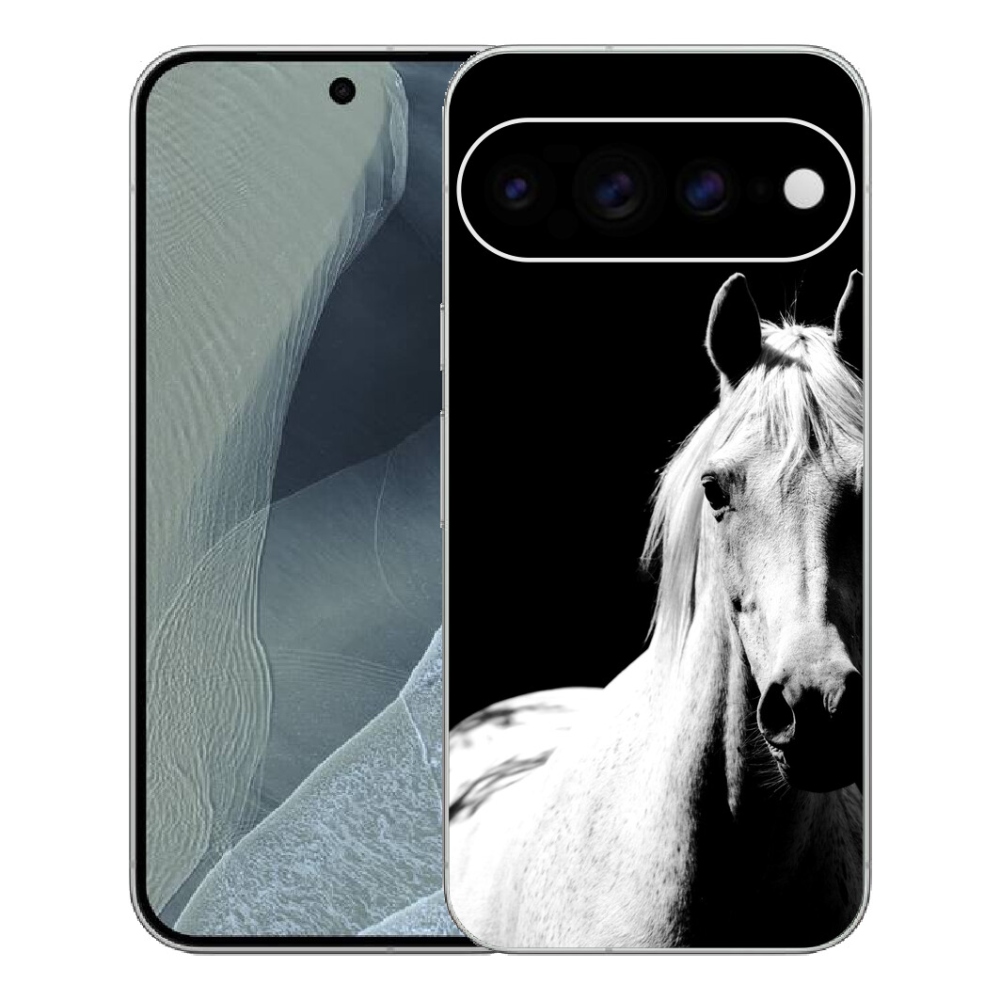 mmCase gél tok a Google Pixel 11 Pro XL-hez – fehér ló 5