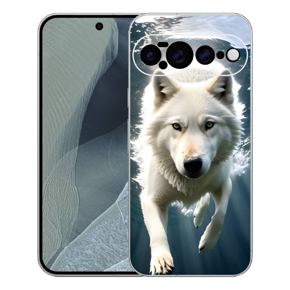 mmCase gél tok a Google Pixel 11 Pro XL-hez – fehér farkas