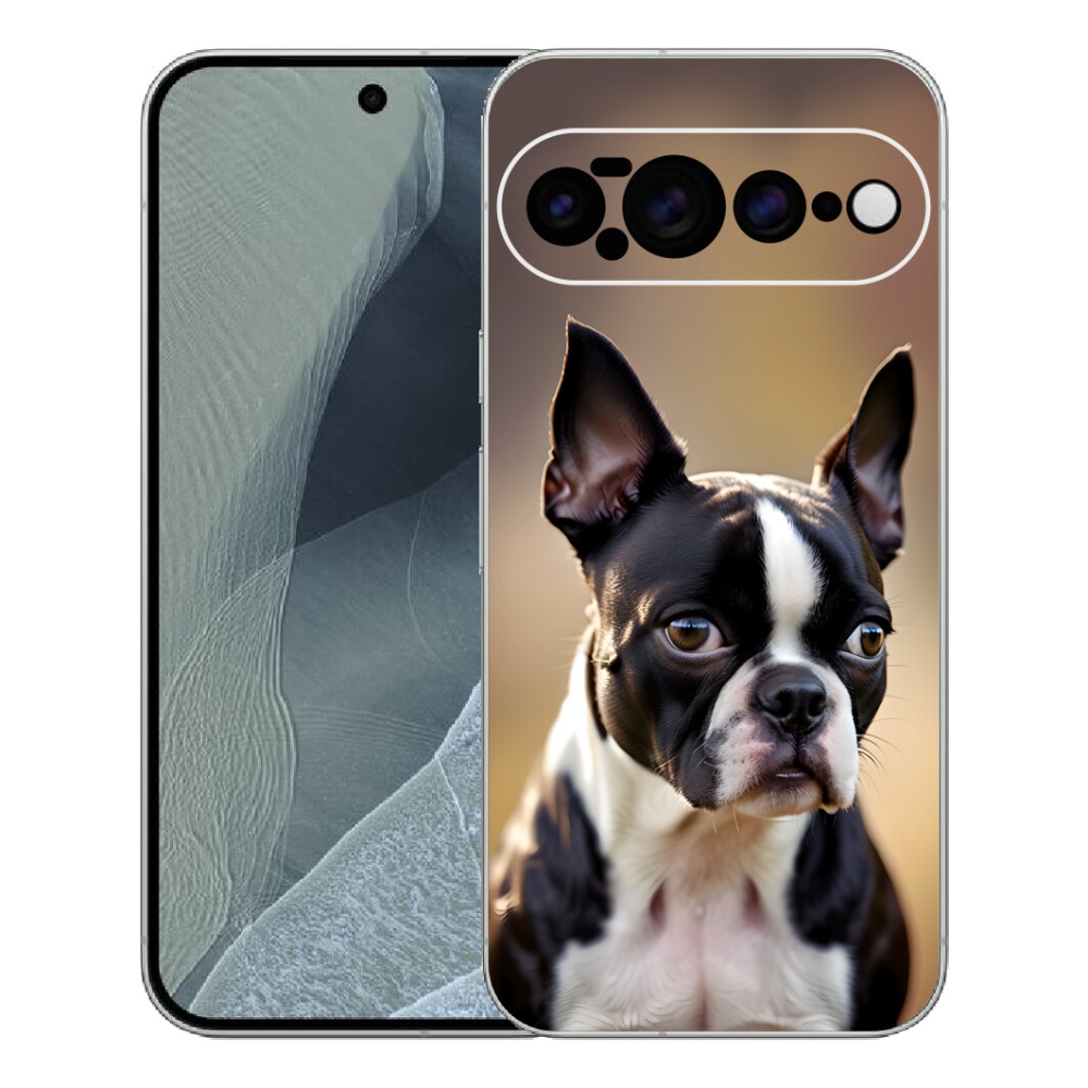 mmCase gél tok a Google Pixel 11 Pro XL-hez – bostoni terrier