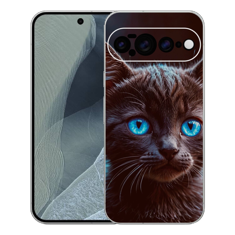 mmCase gél tok a Google Pixel 11 Pro XL-hez – fekete cica 2