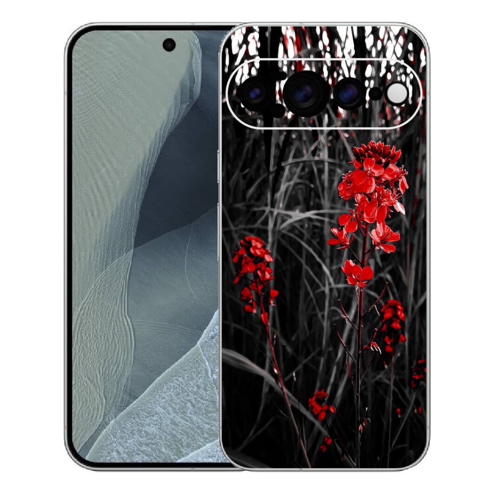 mmCase gél tok a Google Pixel 11 Pro XL-hez – vörös növény