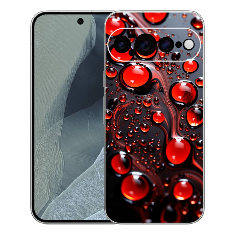mmCase gél tok a Google Pixel 11 Pro XL-hez – piros cseppek 2