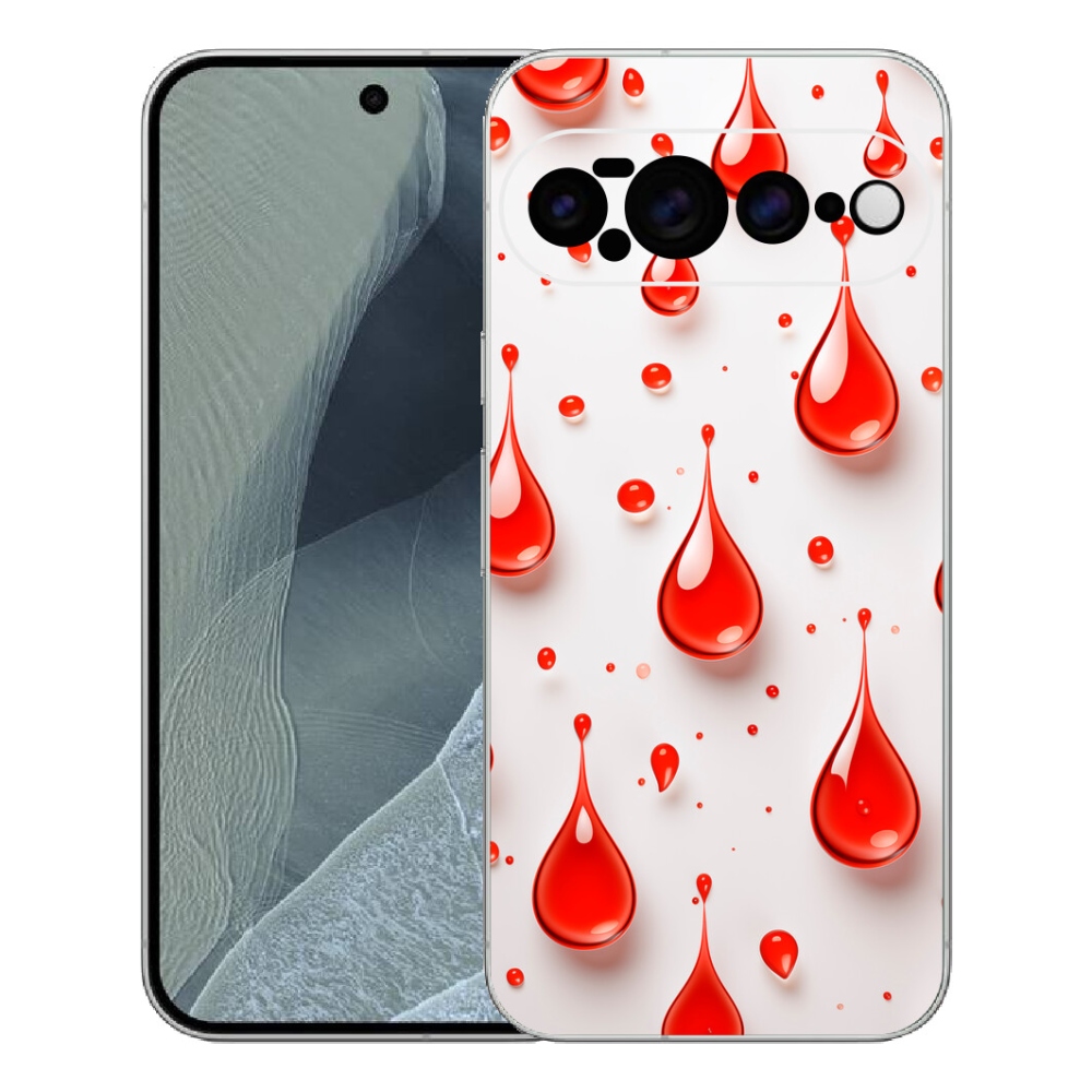 mmCase gél tok a Google Pixel 11 Pro XL-hez – piros cseppek
